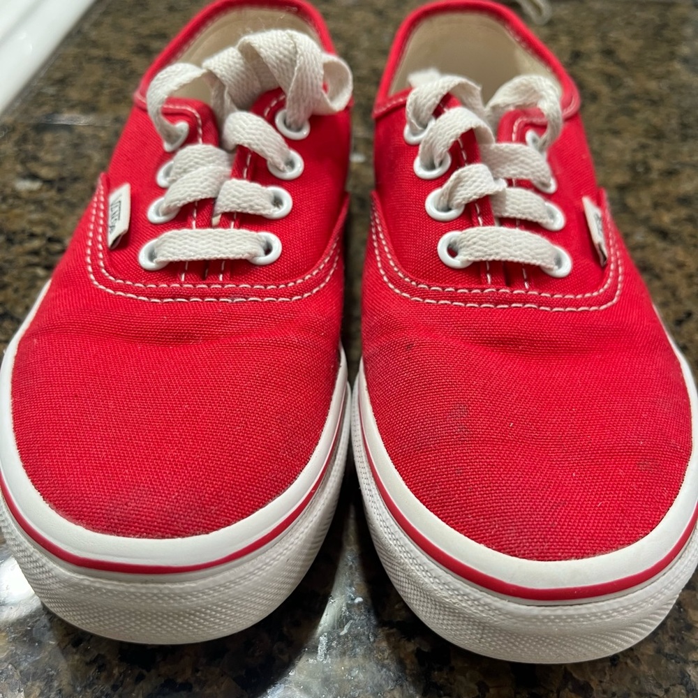 SOLD Red vans - Picture 5 of 6